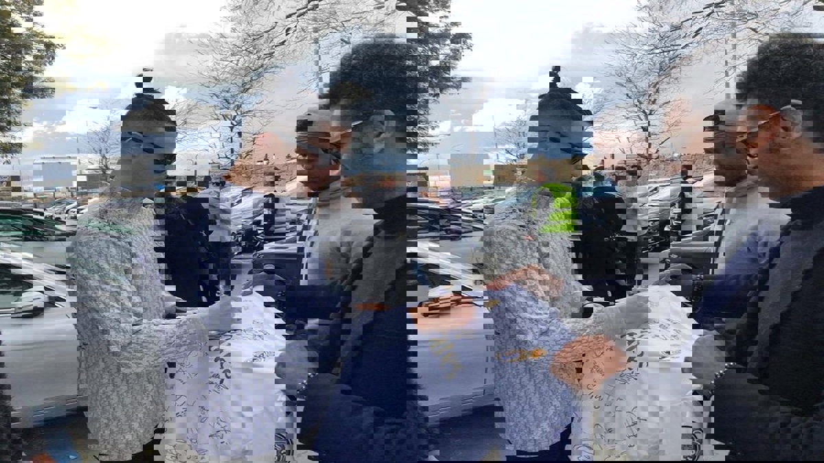 كريستيانو رونالدو يظهر في سانتياغو برنابيو (صور وفيديو) ‎