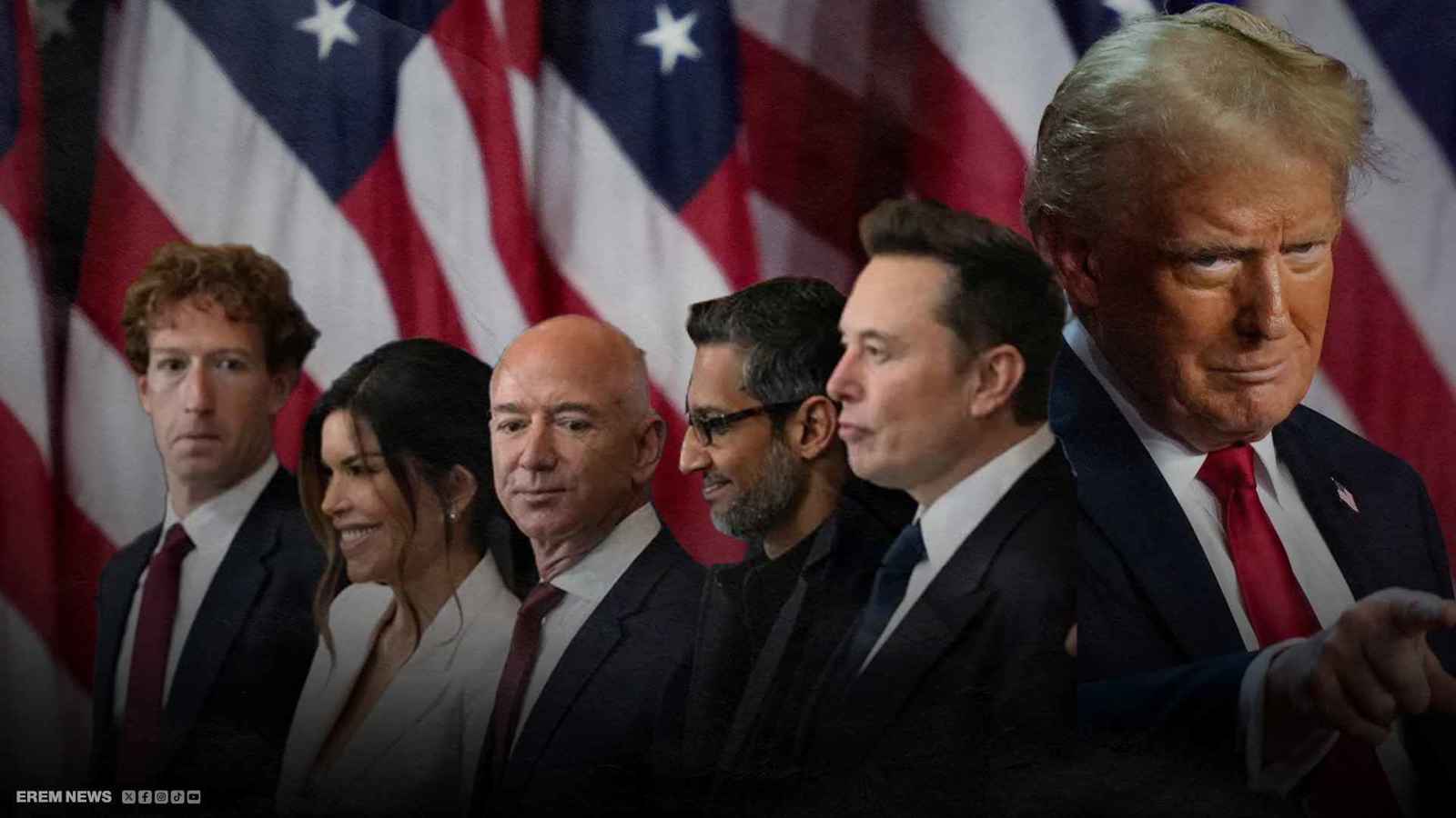 أثرياء الكوكب في تنصيب ترامب