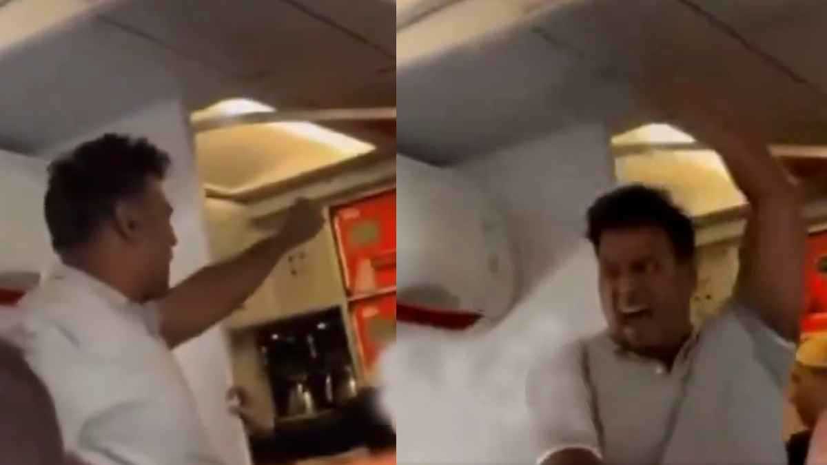 صرخ "الموت لترامب".. راكب يهدد بتفجير طائرة خلال رحلة جوية (فيديو)