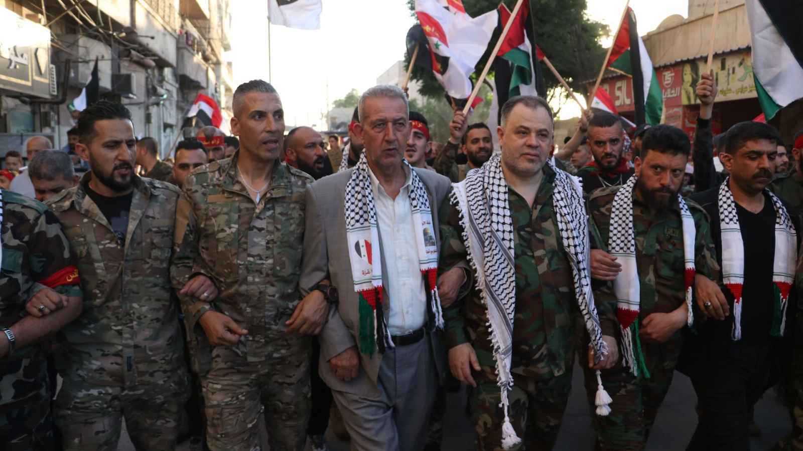 الأمن السوري يعتقل القيادي في "لواء القدس" فخري درويش