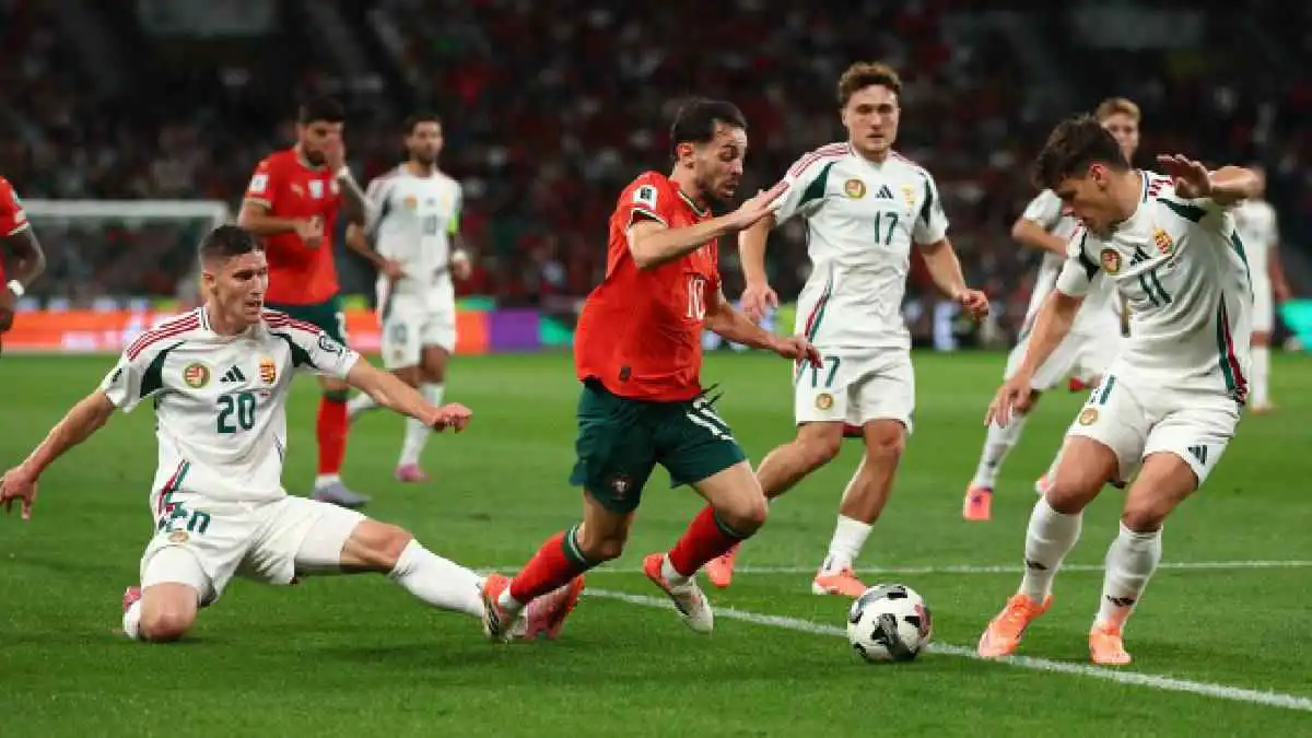 ملخص وأهداف ورجل مباراة البرتغال ضد المجر في تصفيات كأس العالم 2026