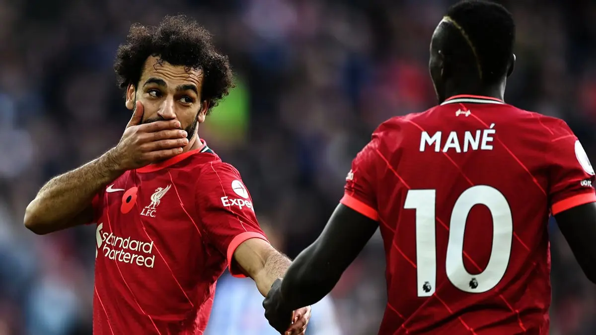 جورج ويا ينصح محمد صلاح وماني بعدم التفكير في الكرة الذهبية