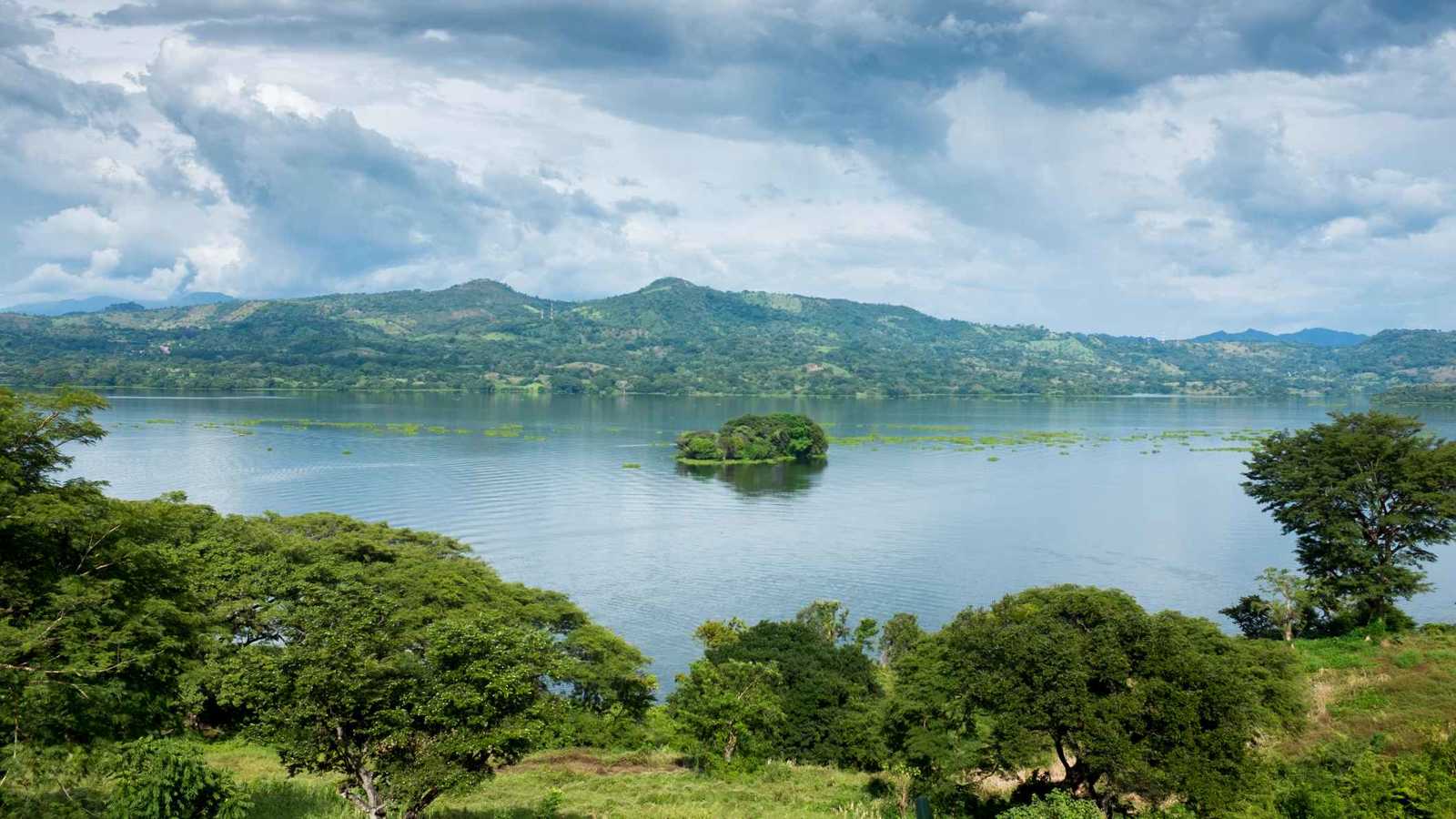 "صور صادمة".. طحالب سامة تحول أجمل بحيرات السلفادور إلى كارثة بيئية