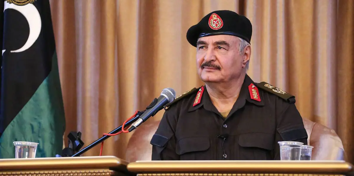 بالفيديو ..حفتر يتعهد بتحرير مدينة درنة بشكل كامل قريبًا