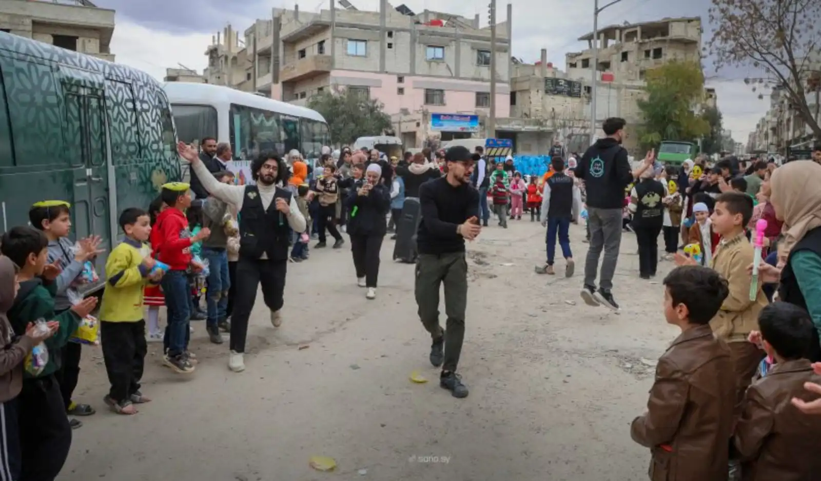 الحافلة في حمص