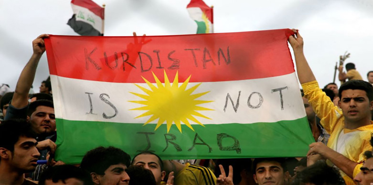 احتجاجات شعبية بديالى العراقية ضد "الاستفتاء" الكردي