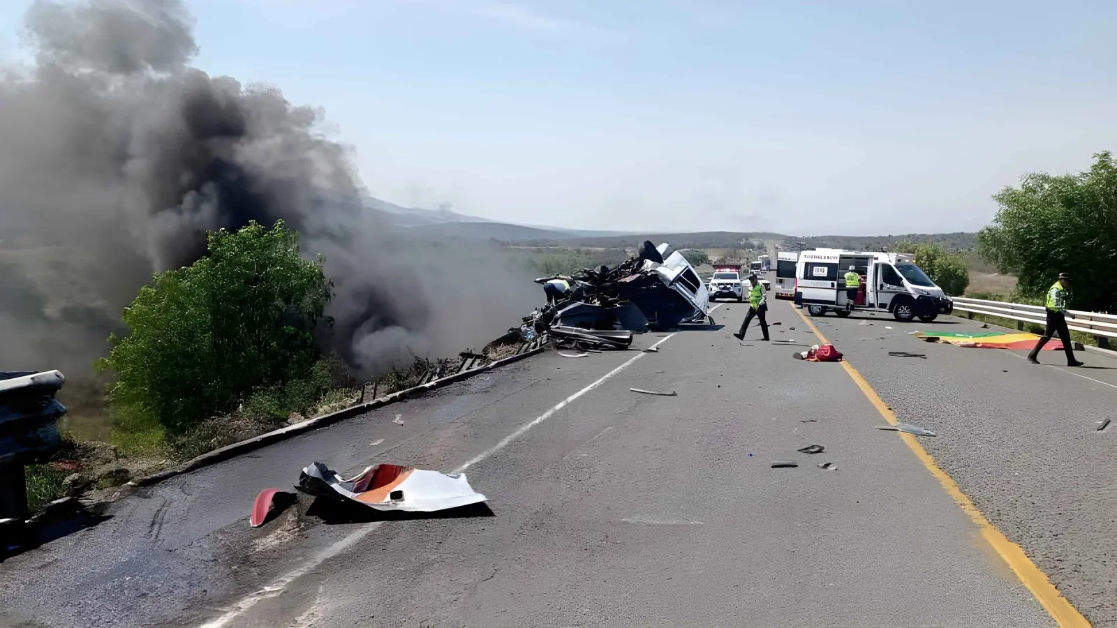 تصادم مرعب.. 21 قتيلاً جراء حادث مروع في المكسيك (صور وفيديو)