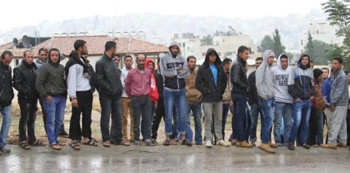 مصريون يحتجون في عمان إثر موجة اعتداءات بحقهم