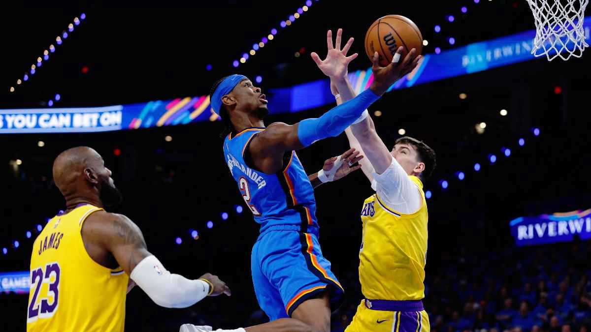 NBA.. ثاندر يهزم ليكرز في المباراة الأولى بسلسلة قبل نهائي الأدوار الإقصائية 