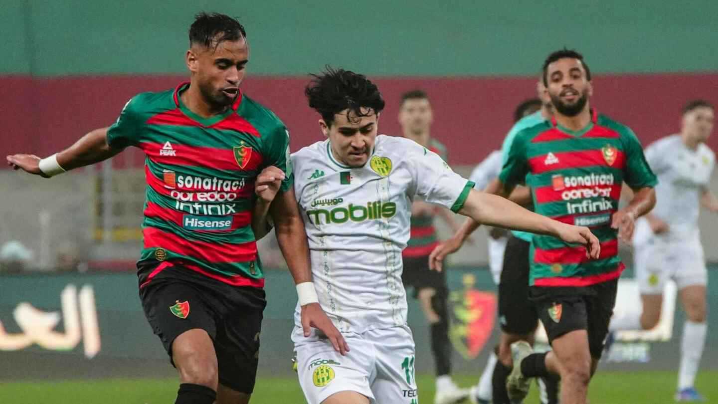 ترتيب الدوري الجزائري بعد تعادل شبيبة القبائل ومولودية الجزائر 