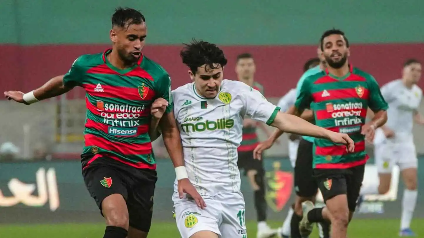 ترتيب الدوري الجزائري بعد تعادل شبيبة القبائل ومولودية الجزائر