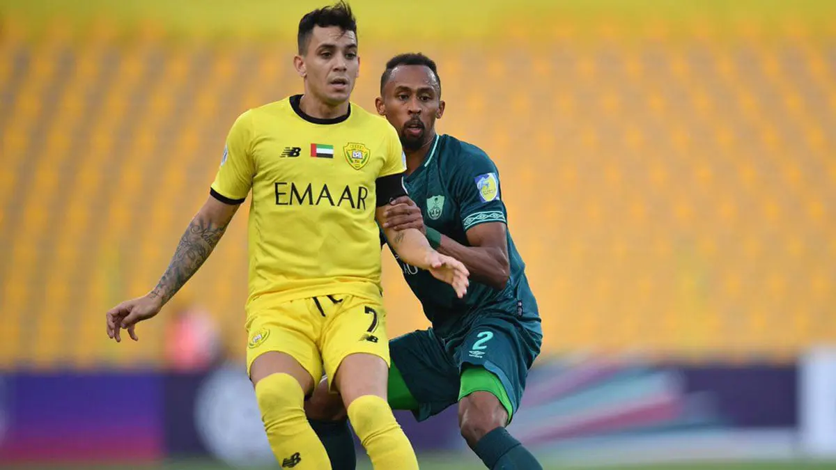 كايو ينقذ الوصل الإماراتي من الخسارة أمام الأهلي السعودي في كأس زايد (فيديو)