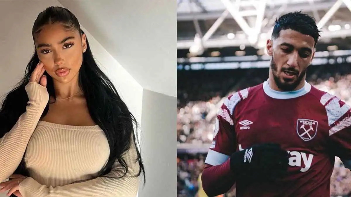 نجم منتخب الجزائر ينفصل عن صديقته البريطانية بشكل مفاجئ