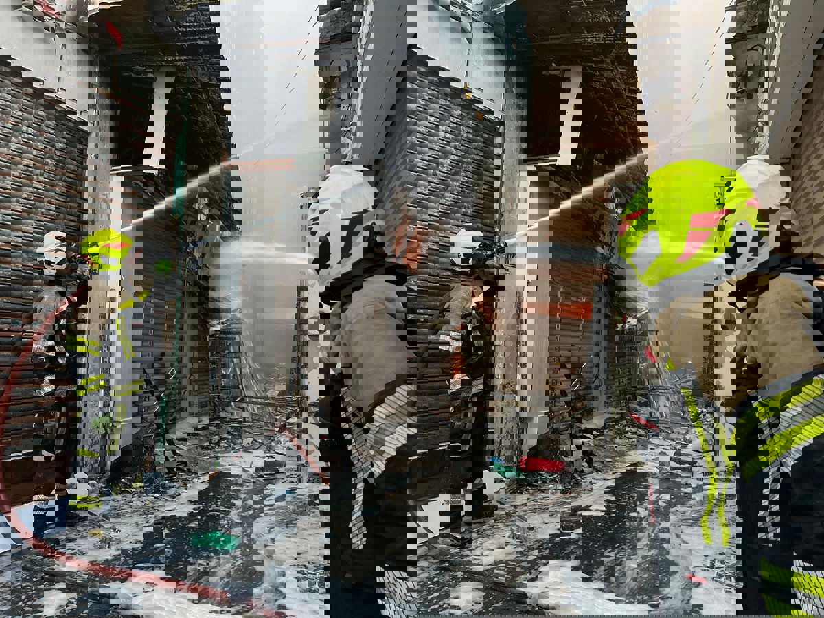 البحرين.. حريق "ضخم" في سوق المنامة القديم (فيديو وصور)