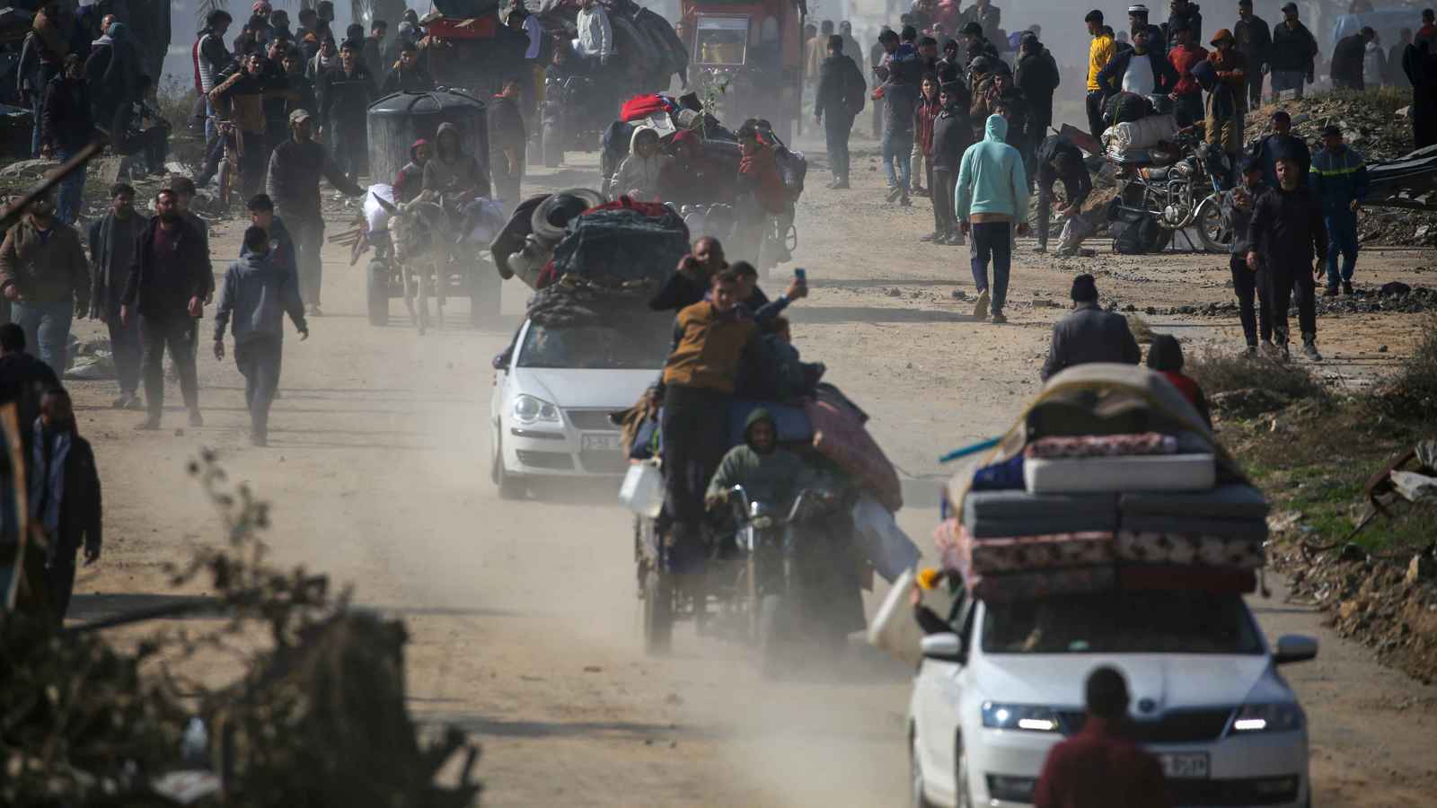 مسؤول إسرائيلي: الأمريكيون "جادون" بشأن تهجير سكان غزة