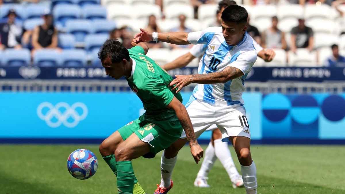 ملخص وأهداف مباراة العراق والأرجنتين في أولمبياد باريس 2024