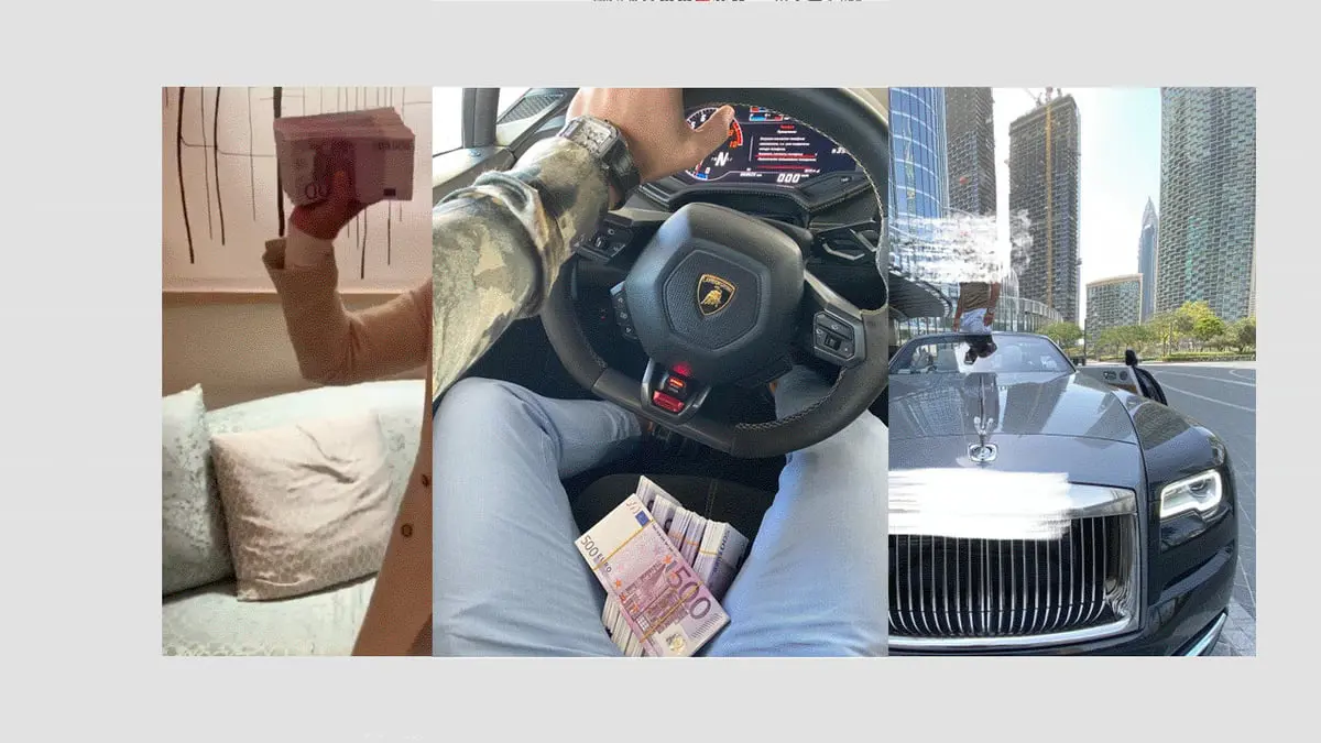 القبض على رجل أعمال في دبي رمى نقودا مزيفة على عمال لـ"كسب متابعين"