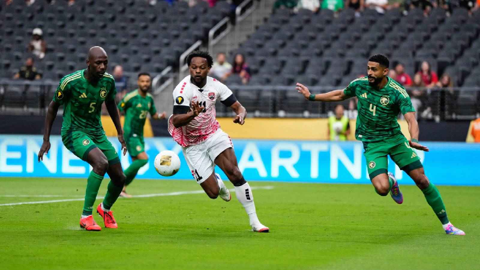 نتيجة وملخص مباراة السعودية ضد ترينداد وتوباغو في الكأس الذهبية