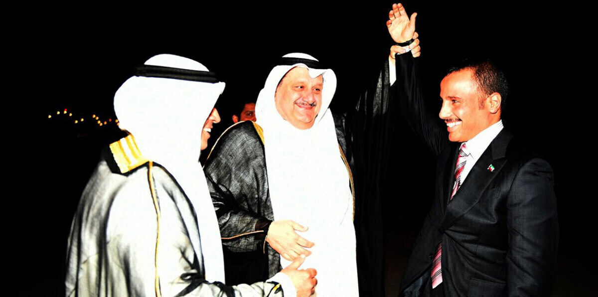 بالصور.. استقبال رسمي لمرزوق الغانم بالكويت بعد واقعة طرده لوفد إسرائيلي