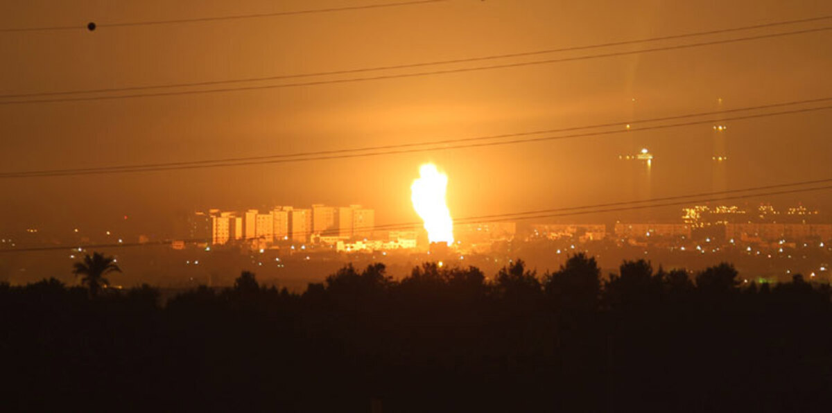 استشهاد طفل فلسطيني بقصف إسرائيلي على قطاع غزة