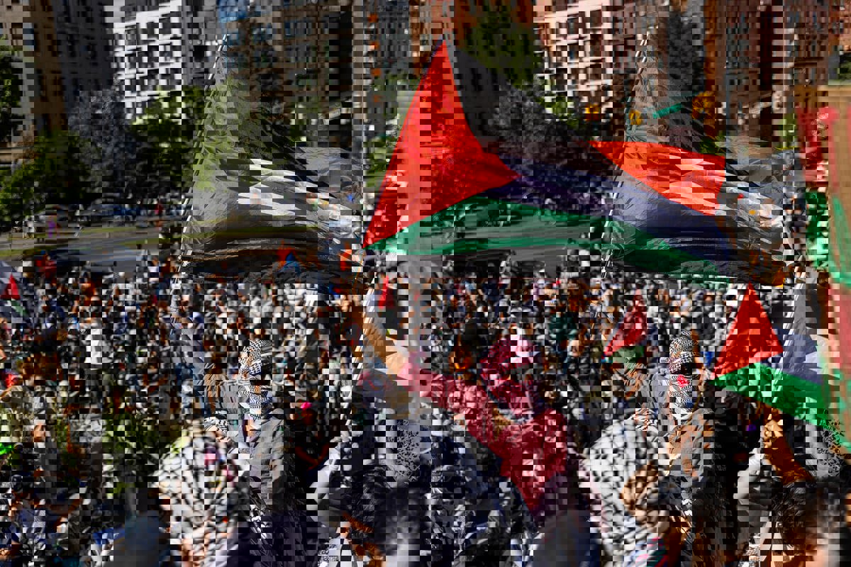 أمريكا.. اعتقال 29 متظاهرا في احتجاجات مؤيدة للفلسطينيين