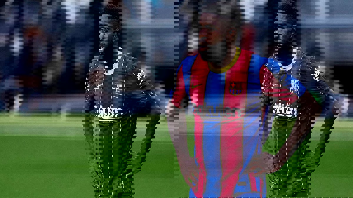 سبورت: برشلونة يستهدف فسخ عقد أومتيتي من جانب واحد