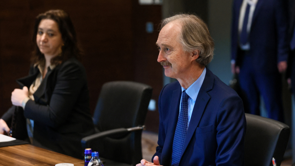 المبعوث الأممي الخاص بسوريا يشارك في محادثات أستانة