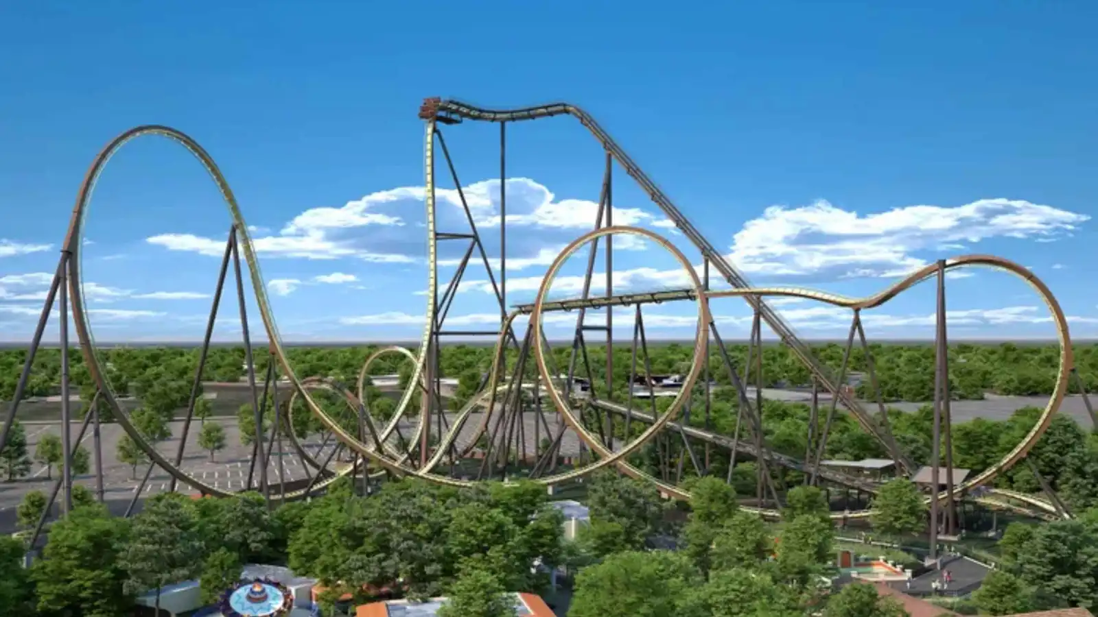 Six Flags تستعد لإطلاق أطول أفعوانية في العالم (فيديو)
