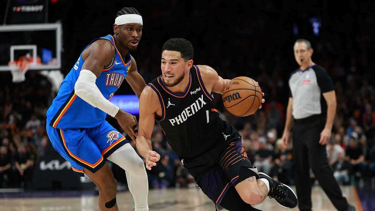 NBA.. رمية ثلاثية في الثانية الأخير من بوكر تقود صنز للفوز على ثاندر 