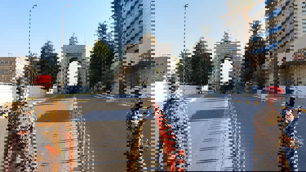 الأمن العراقي يُسقط طائرة مسيّرة فوق "المنطقة الخضراء"