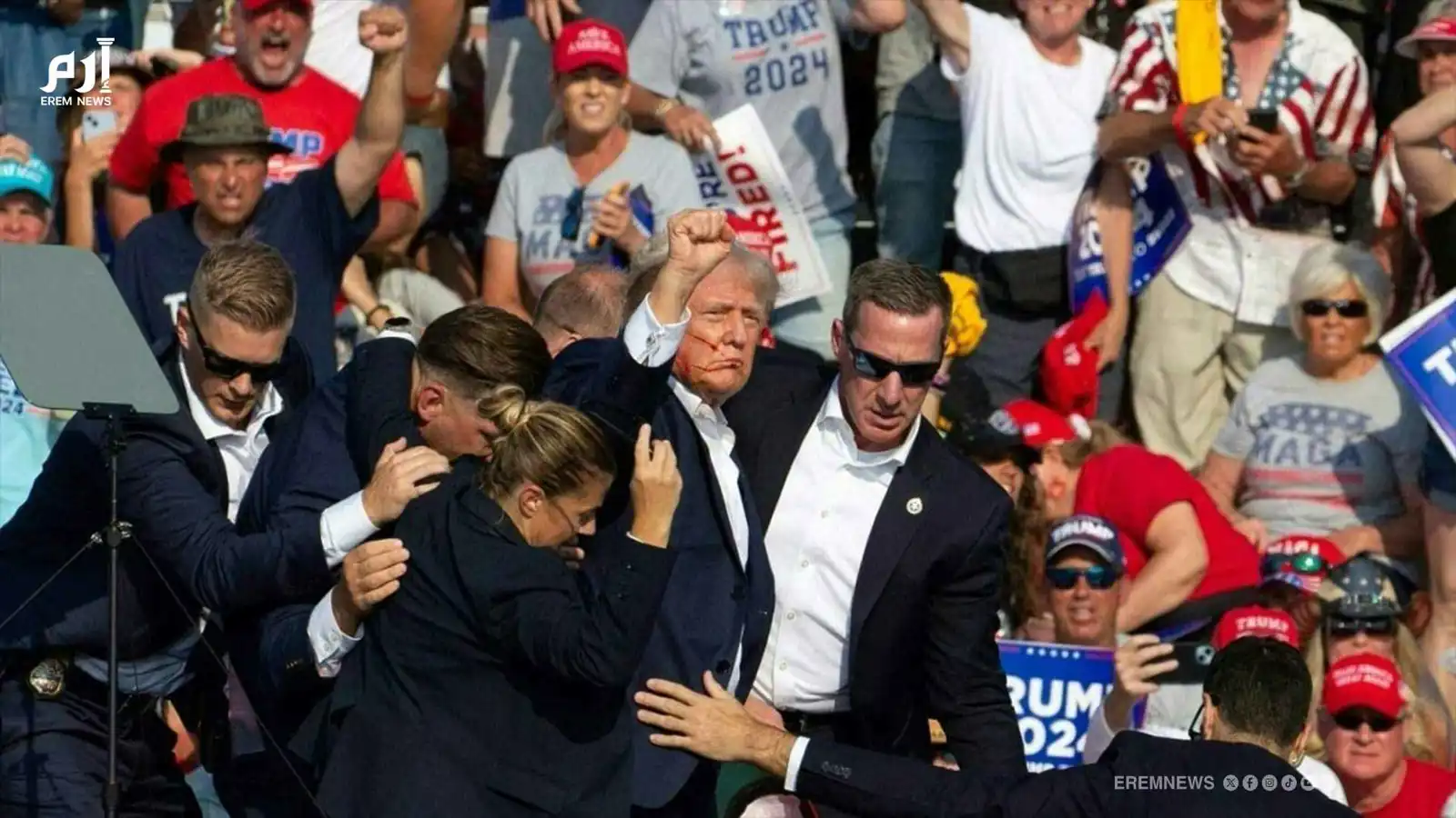 "معسكره يراها خدعة".. محاولة اغتيال ترامب تعود (فيديو إرم)