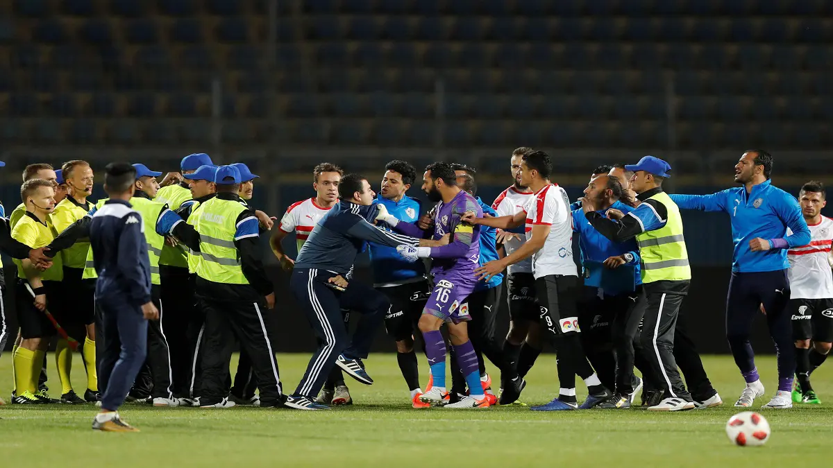 ثنائي الزمالك يحصلان على وعد برفع العقوبات الموقعة ضدهما بعد أحداث مباراة بيراميدز