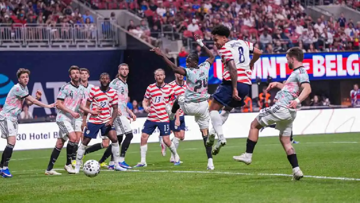 منافس منتخب مصر.. بلجيكا تكتسح أمريكا بخماسية مرعبة (فيديو)