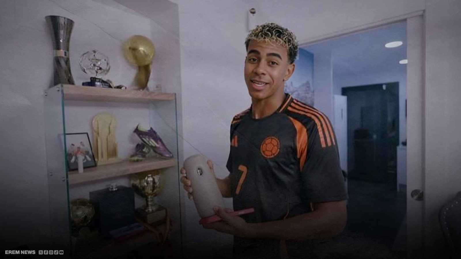 بلايستيشن وشرفة لا يستخدمها.. لامين يامال يكشف خبايا منزله (فيديو إرم)