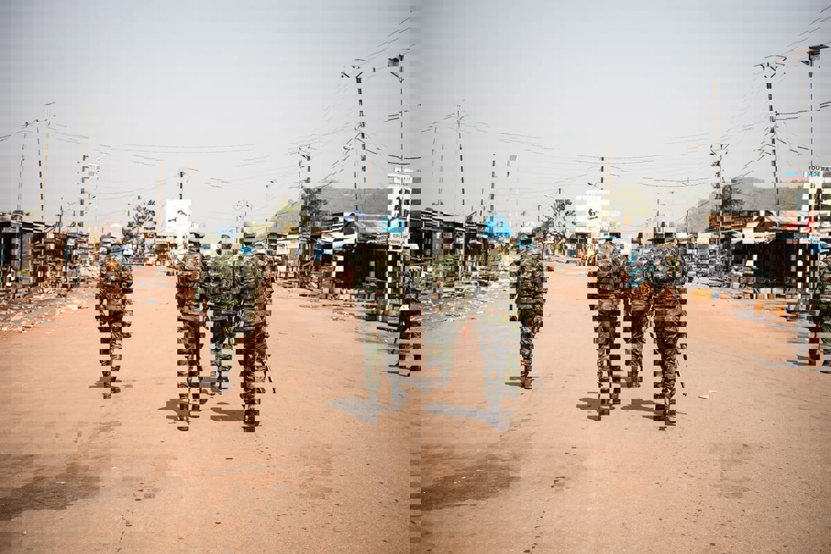 انتشار قوات حفظ السلام غرب إفريقيا الوسطى إثر مجزرة