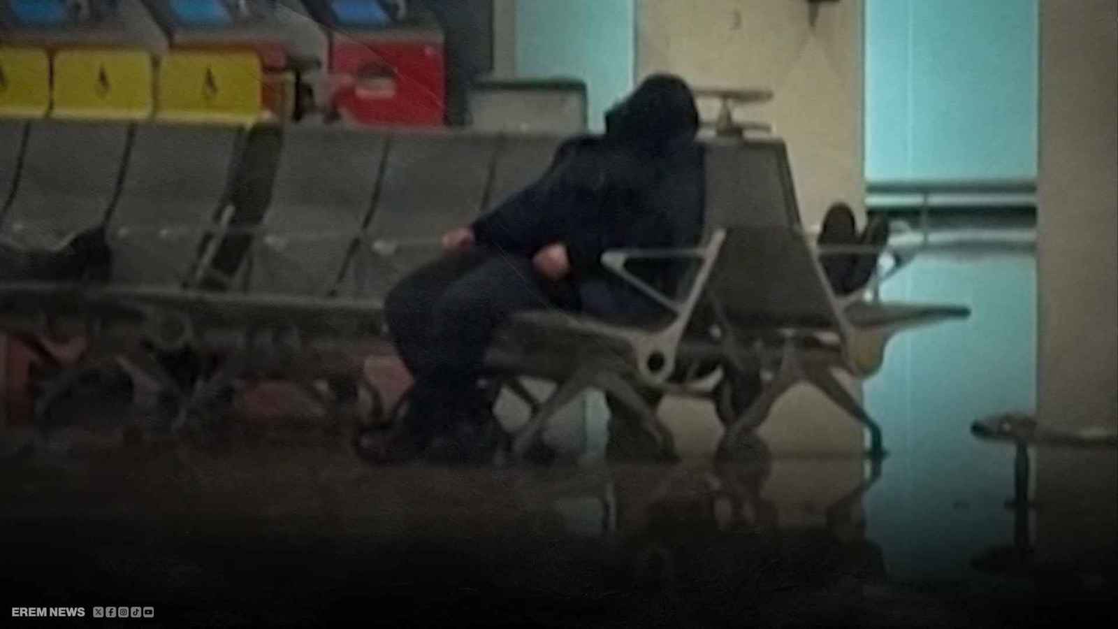 "مدينة المشردين" في مطار مدريد.. أزمة تربك السلطات (فيديو إرم)