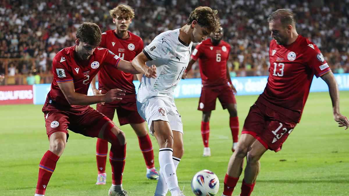 ملخص وأهداف ونتيجة مباراة البرتغال ضد أرمينيا في تصفيات كأس العالم