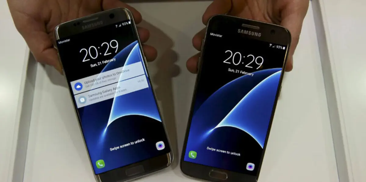 سامسونغ تطلق هاتفي "غالاكسي اس 7" و "غالاكسي اس 7 ايدج"