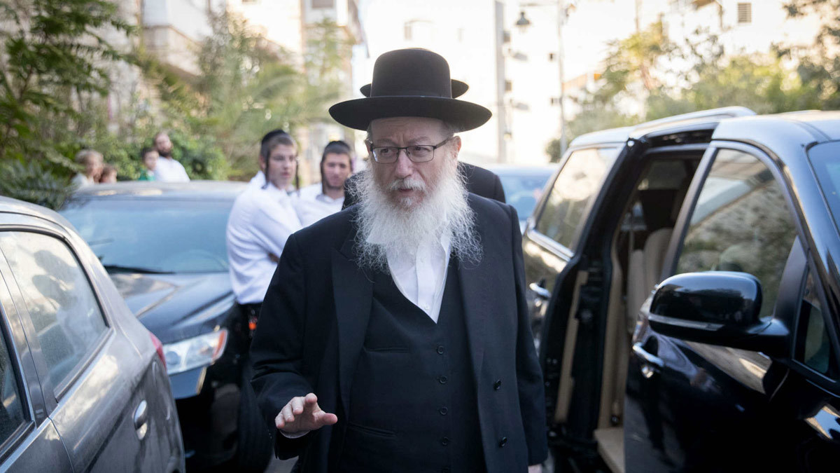 إصابة وزير الصحة الإسرائيلي وزوجته بـ"كورونا"