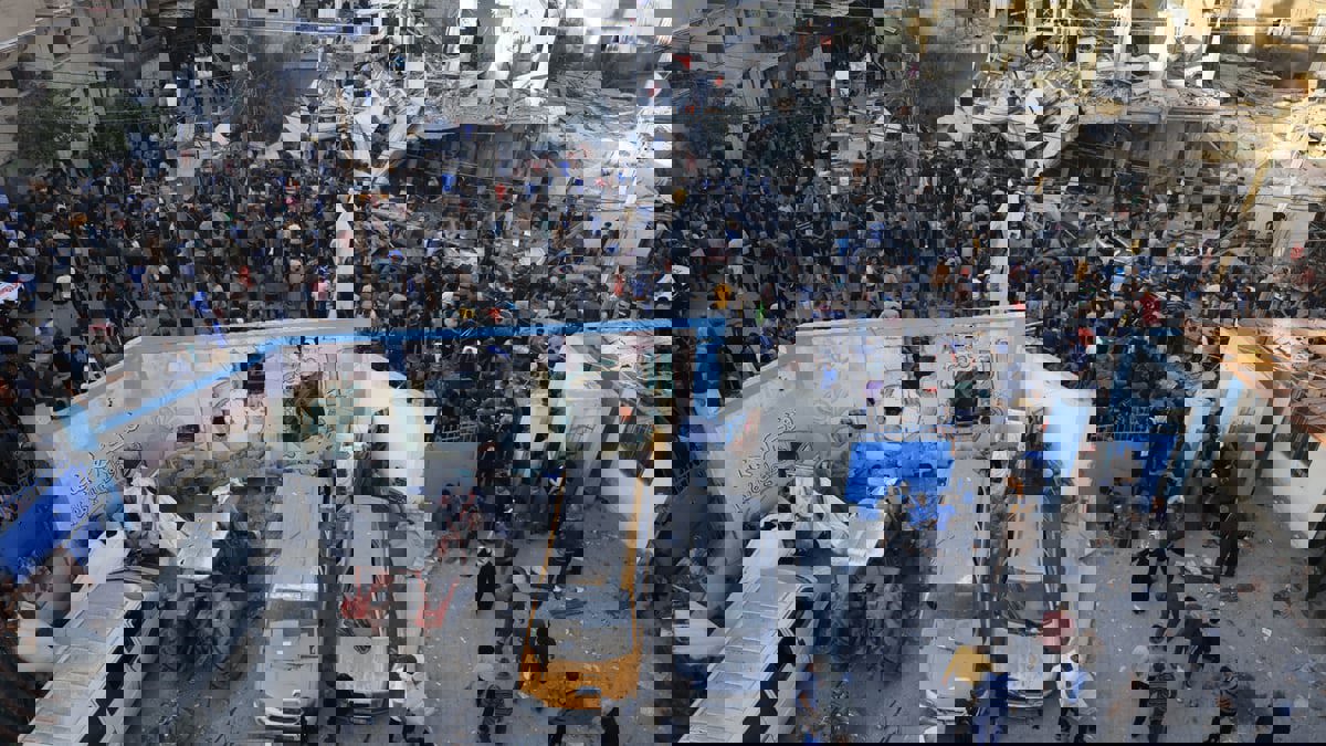 تفاصيل قاسية لقصف إسرائيل مدرسة بحي الدرج في غزة