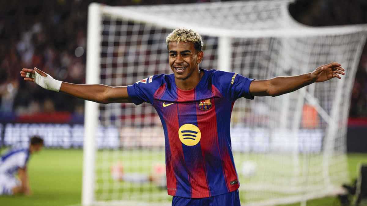 أول رد من باريس سان جيرمان حول التعاقد مع لامين يامال