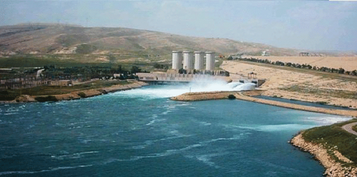 احتمال لانهيار كارثي لسد الموصل‎