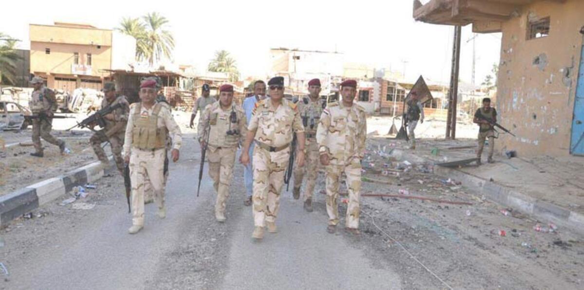 الجيش العراقي يحرر جزيرة هيت من قبضة داعش ‎