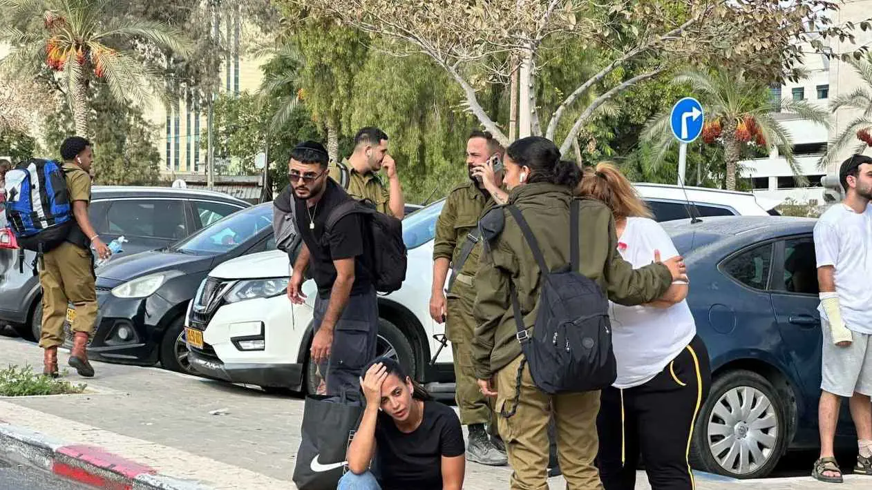 لحظة تنفيذ "الهجوم المزدوج" في بئر السبع (صور وفيديو)