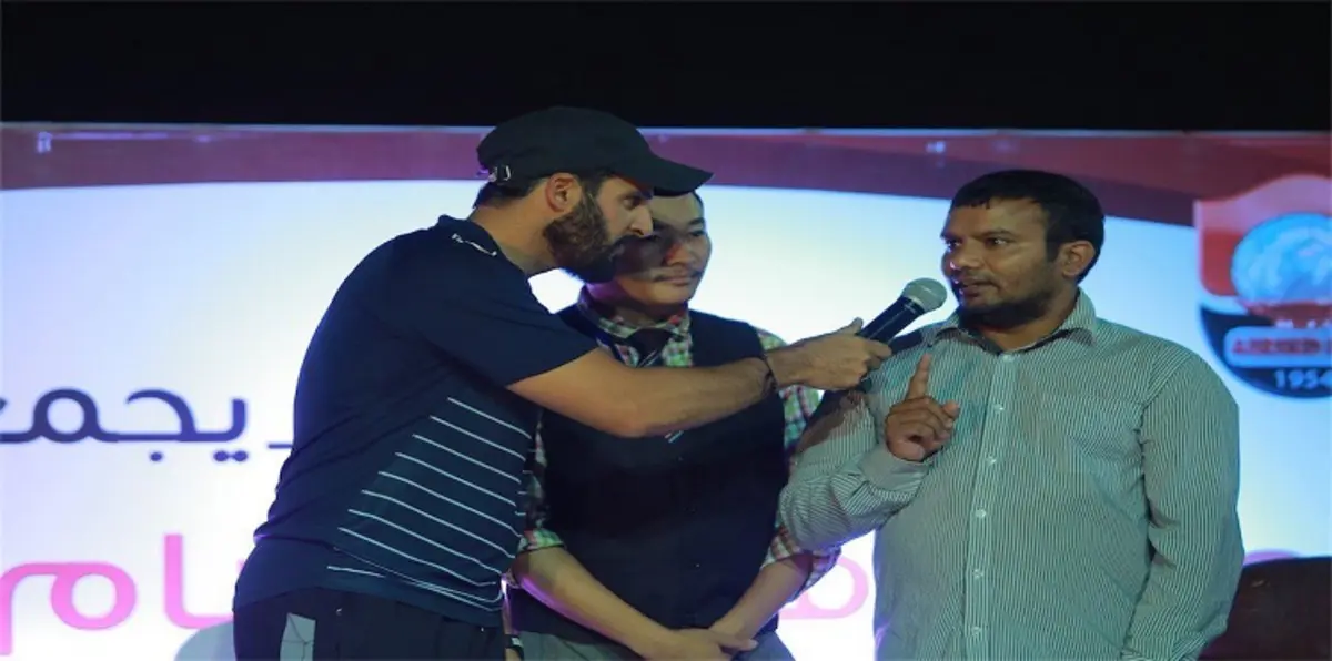 نيبالي يعتنق الإسلام على يد مدرب الرائد السعودي