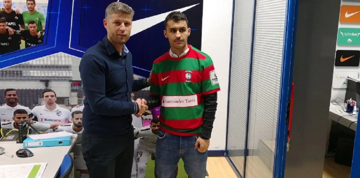 ماريتيمو البرتغالي يقدم لاعبه السعودي عبدالله الجوعي