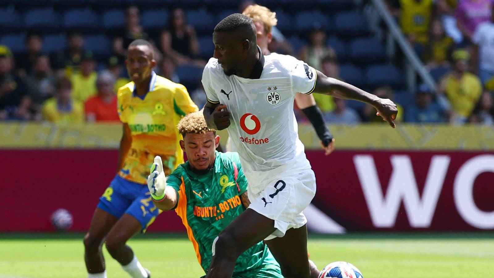 أهداف مباراة صن داونز ودورتموند.. خطأ كارثي من أفضل لاعب داخل إفريقيا (فيديو)