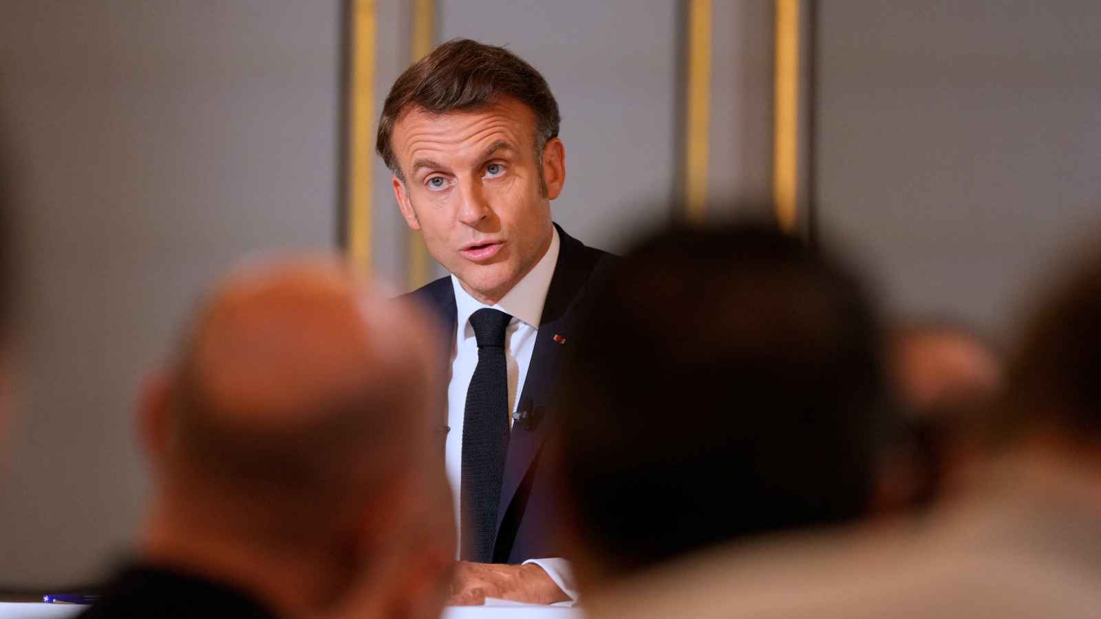 ماكرون ينفي مشاركة فرنسا في الدفاع عن إسرائيل