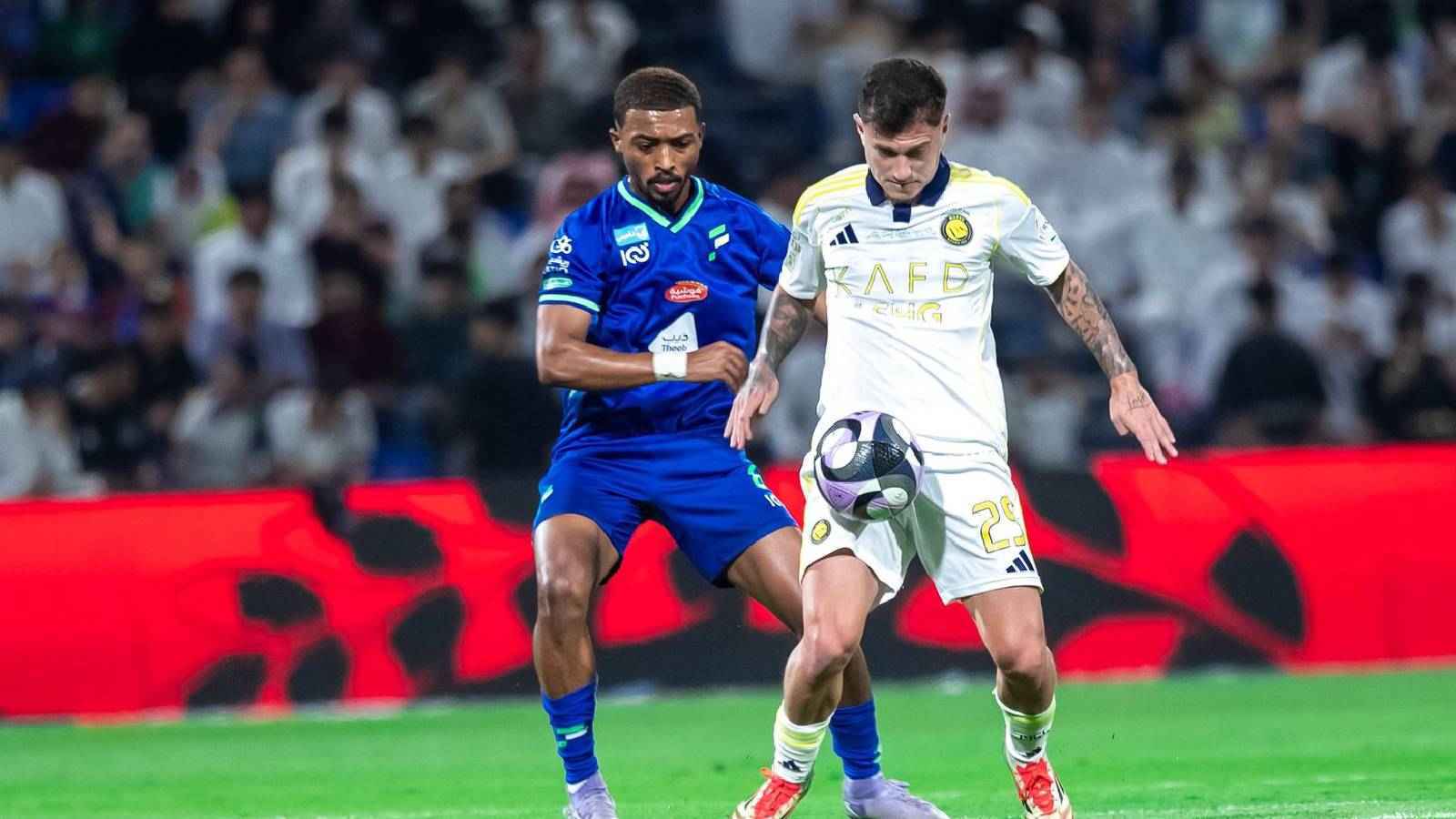 نتيجة وملخص وأهداف مباراة الفتح ضد النصر في الدوري السعودي