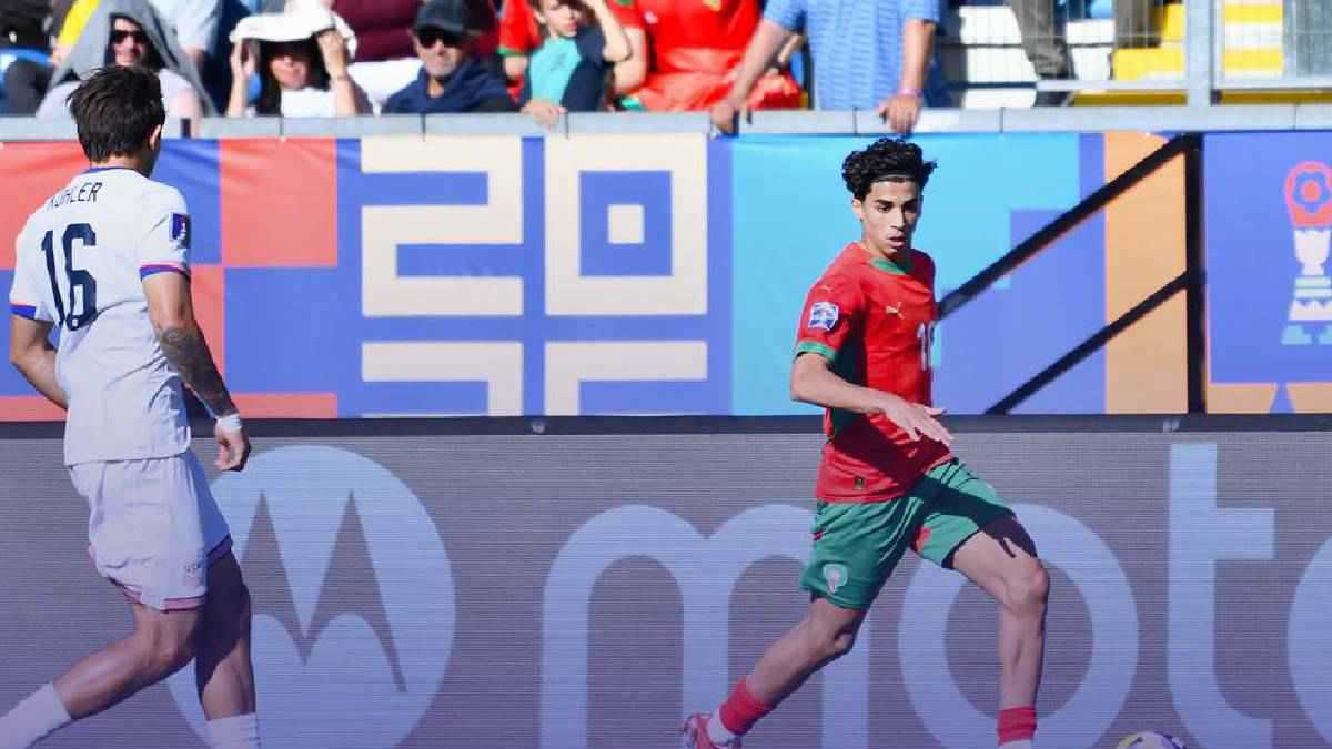 ملخص وأهداف ورجل مباراة المغرب والولايات المتحدة في بطولة العالم للشباب